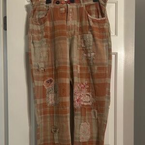 Magnolia Pearl Patchwork Crossroads Pants